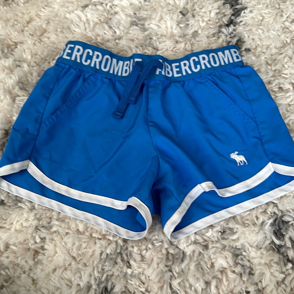 Abercrombie kids 7/8 running shorts